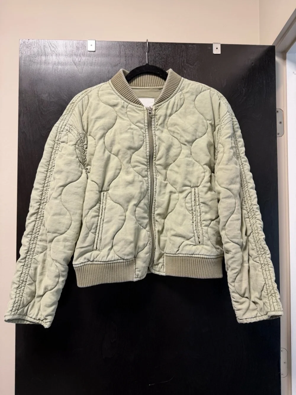 MANGO Quilted Bomber Jacket - Picture 2 of 5